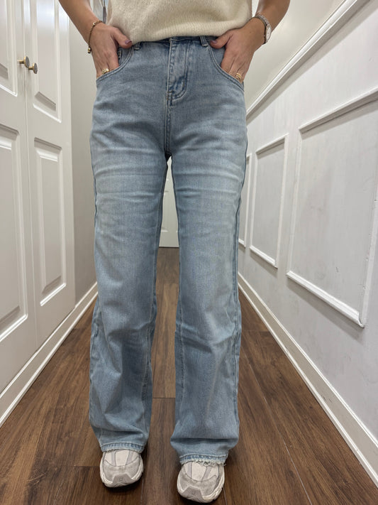 JEANS TASCA SFRANGIATA