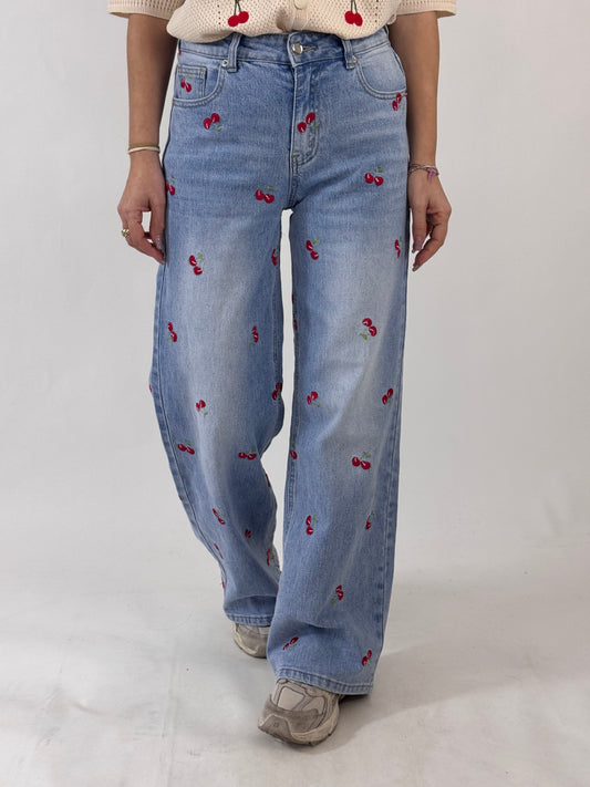 JEANS ILARY CILIEGIE