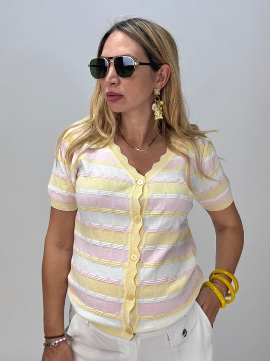 TRIS DI BRACCIALI GIALLI