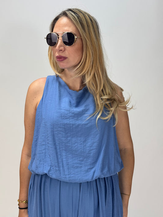 JUMPSUITE AZZURRA