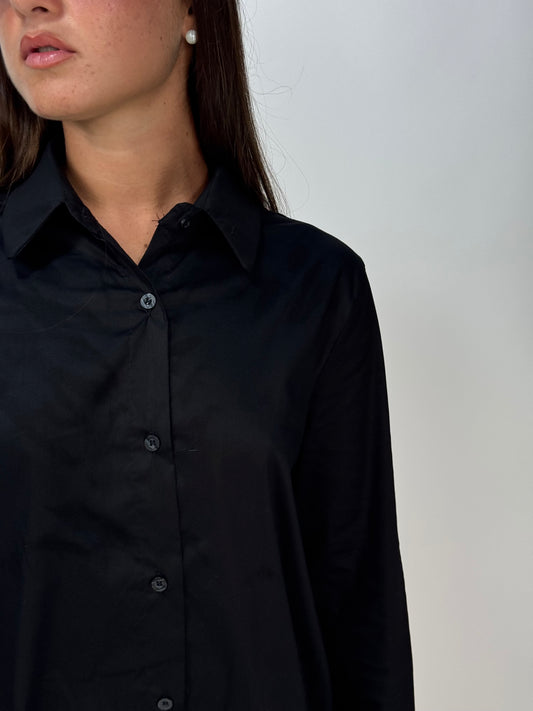 MAXI CAMICIONE NERO