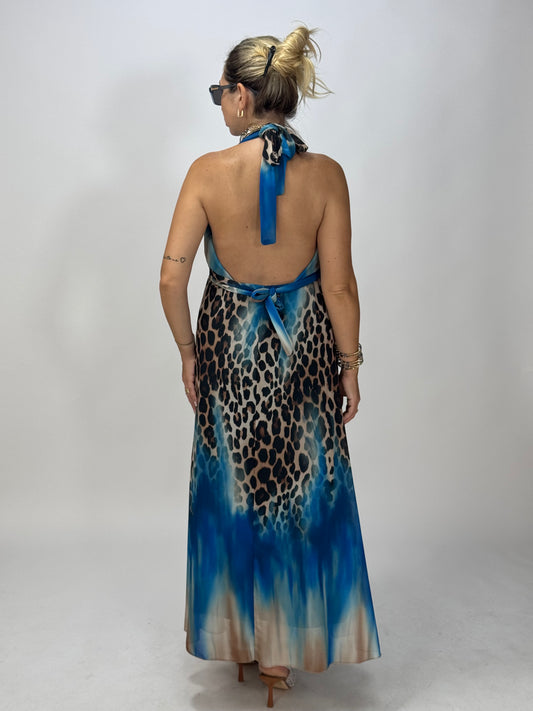 VESTITO MERIDA ANIMALIER
