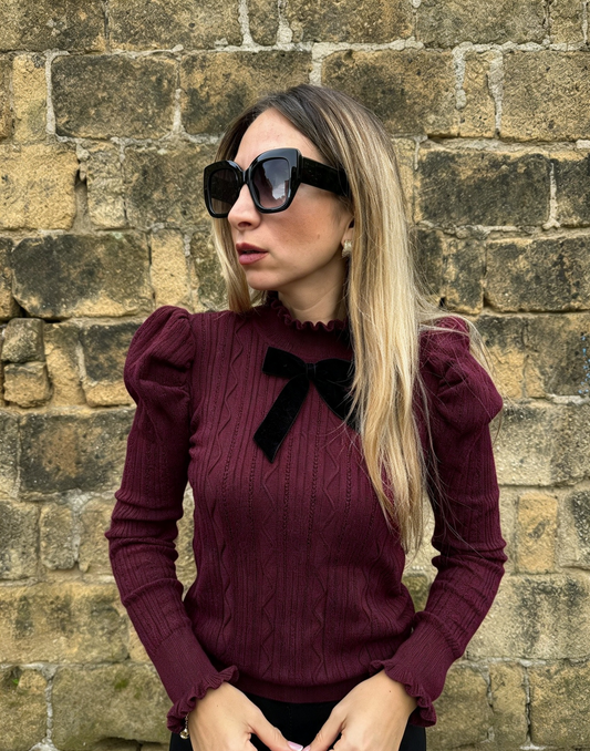 MAGLIONCINO DIANA PRUGNA