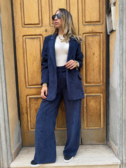 TAILLEUR VELLUTO BLU