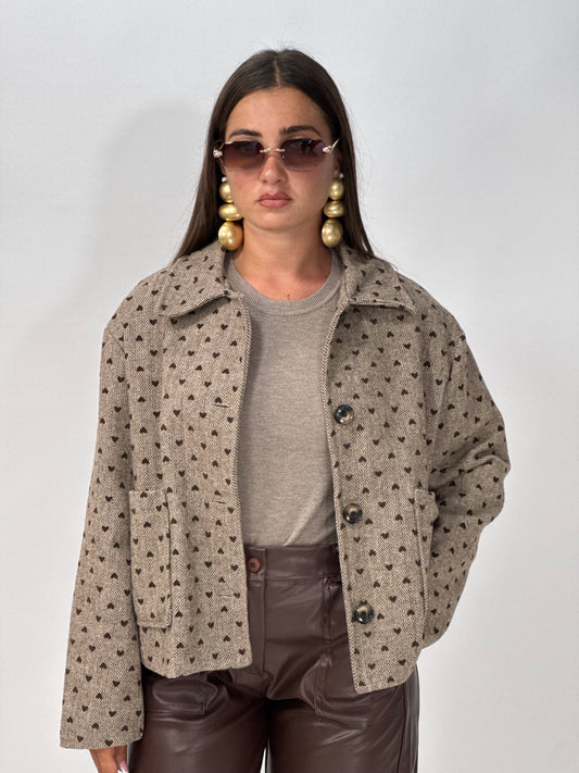 GIUBBINO SPIGATO BEIGE