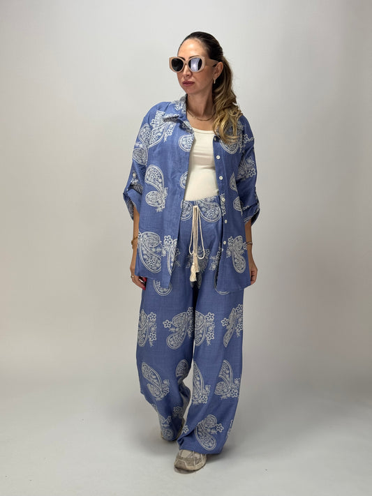 COORDINATO AVERY AZZURRO