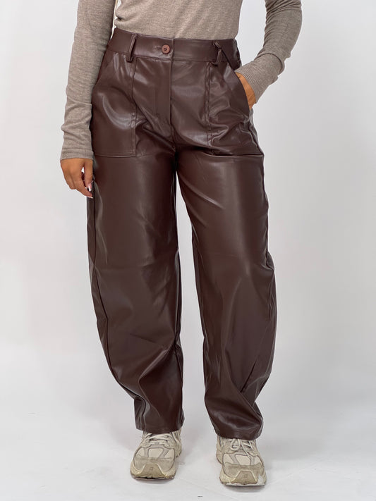 PANTALONE OSLO MARRONE