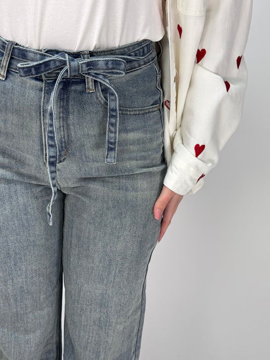 JEANS AILEN CINTURINO