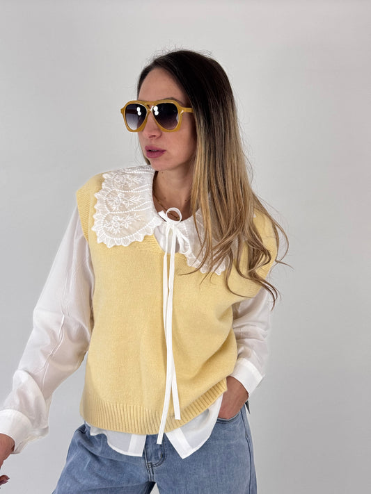 CARDIGAN + CAMICIA LUANDA