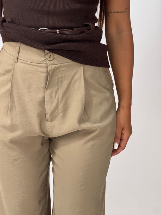 PANTALONE GEMMA TORTORA