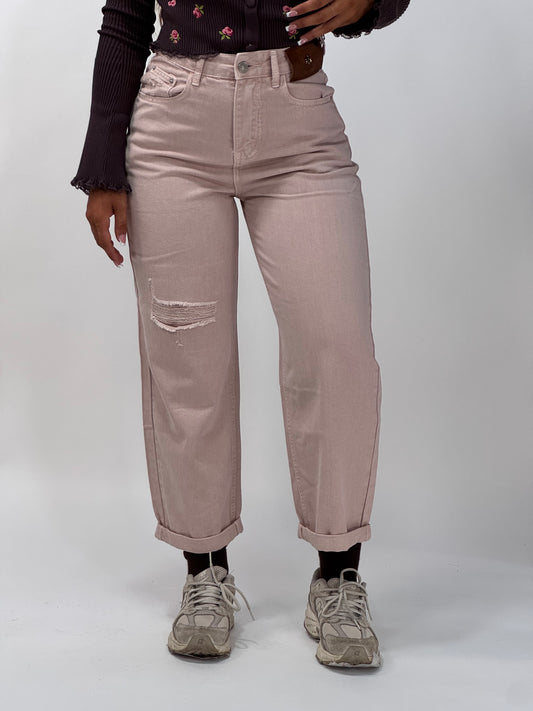 JEANS ARIELLE ROSA