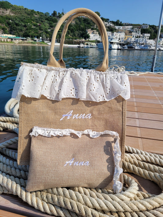 BORSA + POCHETTE SUMMER