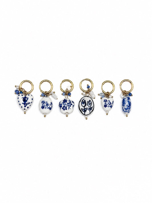 SET ORECCHINI MAIOLICHE