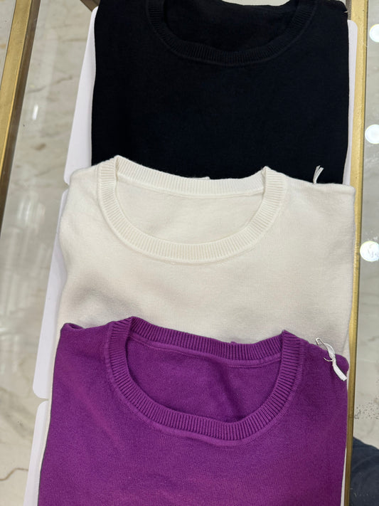 CONFEZIONE DA 3 MAGLIONCINI BASIC