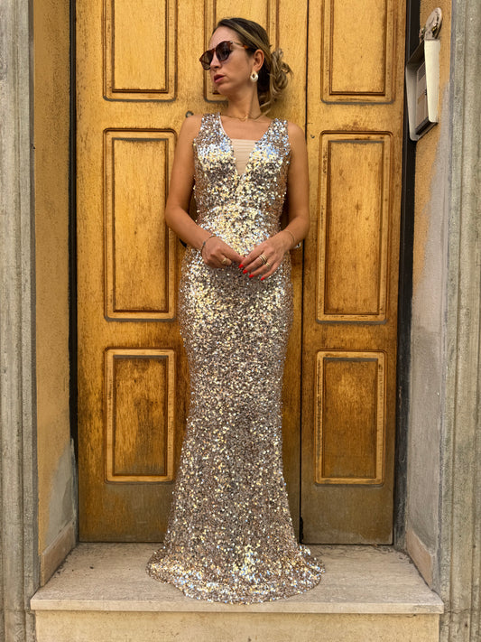 ABITO SIRENA PAILLETTES