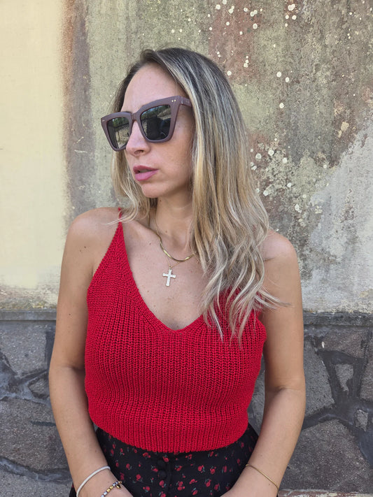 CONFEZIONE DA 3 TOP IN FILO