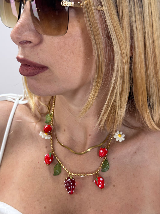 COLLANA STRAWBERRIES