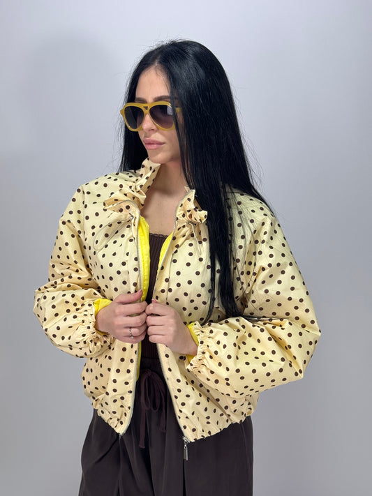 GIUBBINO GIALLO CORSELLE POIS