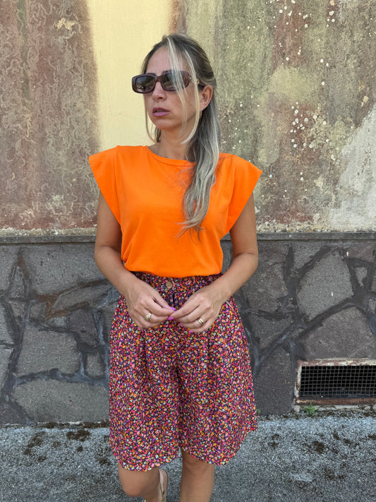 T-SHIRT ANGEL ARANCIO