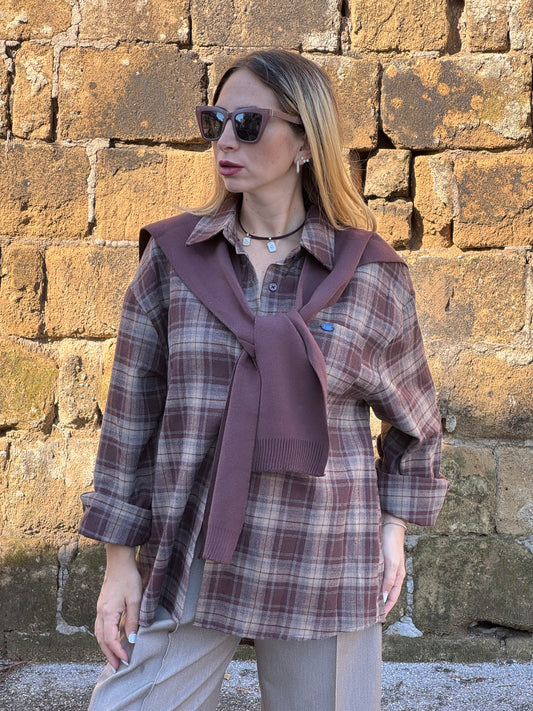 CAMICIA 2 PEZZI CHOCO