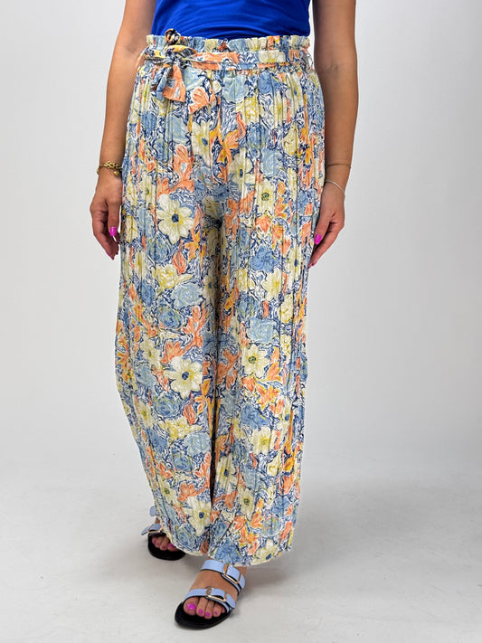 PANTALONE ORTENSIA BLU