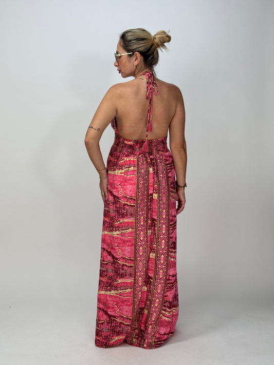 VESTITO AMBER CORALLO