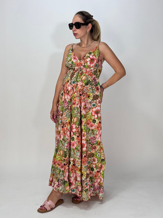 VESTITO MILLEFIORI PESCA