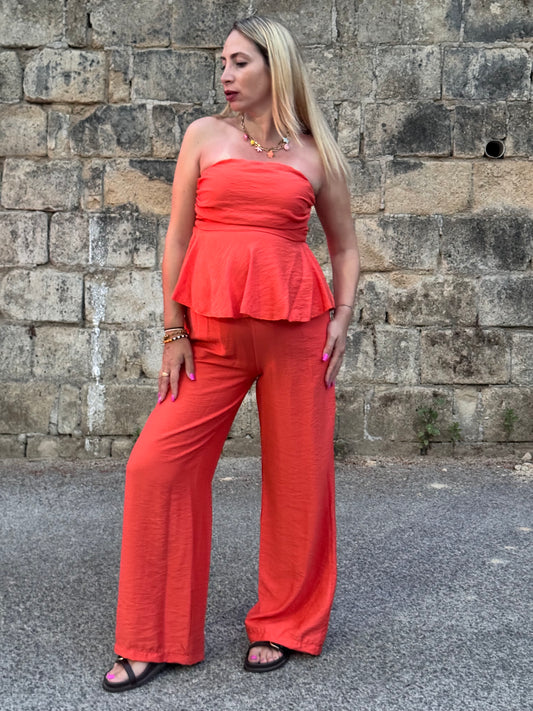 COORDINATO IDAL ARANCIO