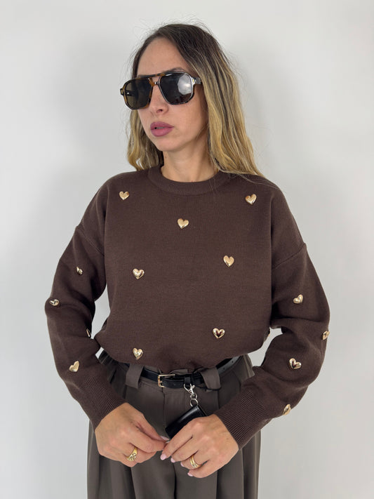 MAGLIONE BERLIN CHOCO