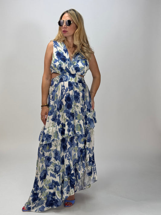 VESTITO CLAIRE BLU