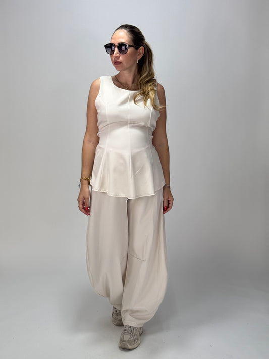 COORDINATO BALLOON PANNA