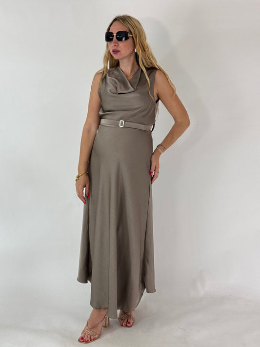 VESTITO CAROLAINE TORTORA
