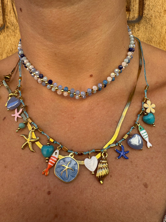 COLLANA OCEAN PERLINE