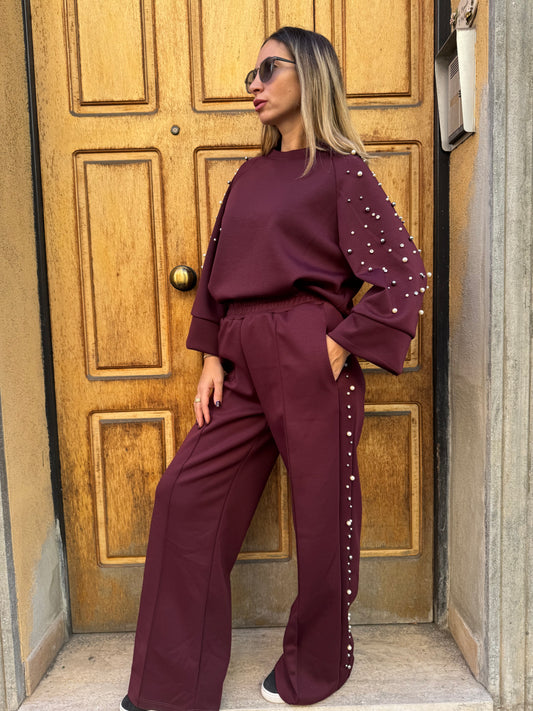 COORDINATO ARIANA BORDEAUX