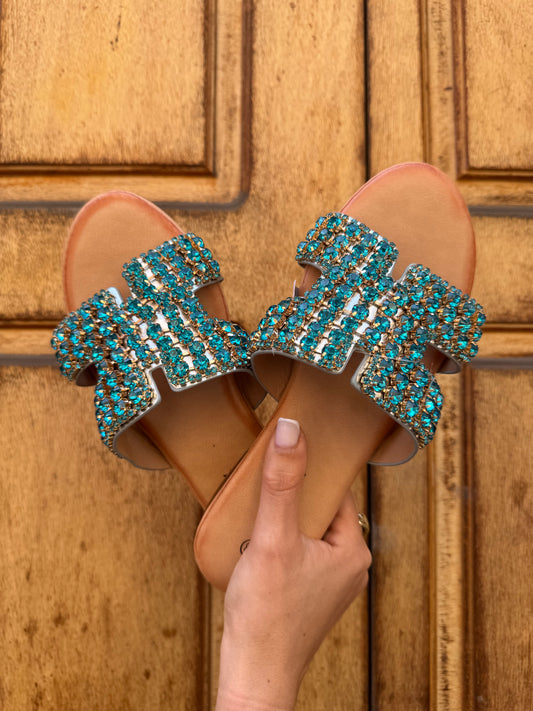 SANDALI HER BLUE