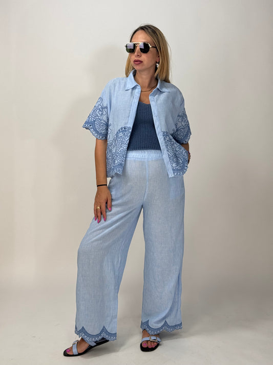 COORDINATO TILDE AZZURRO