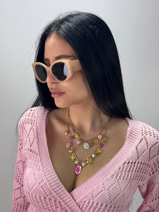 COLLANA LUNARIA PENDENTI