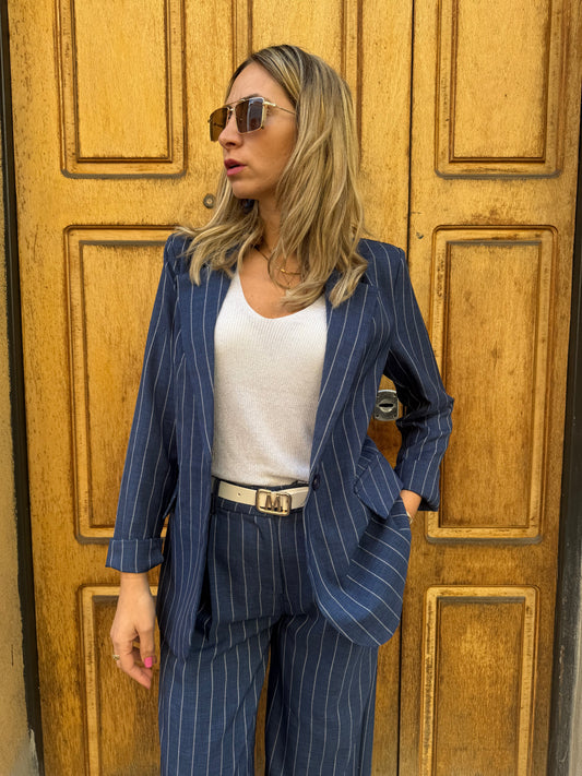 TAILLEUR BLUE GESSATO