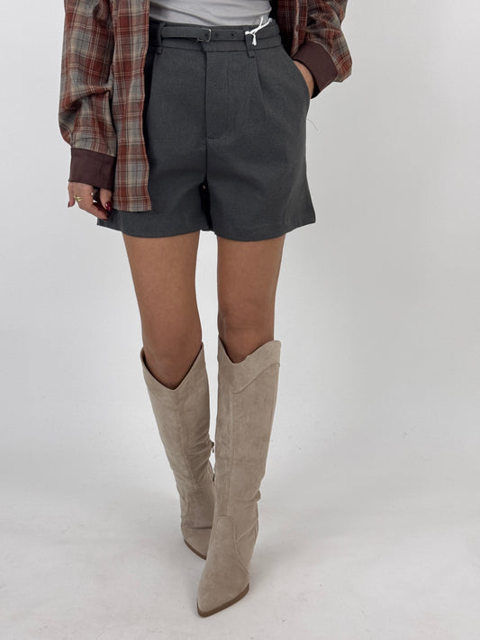 PANTALONCINO YARA GRIGIO