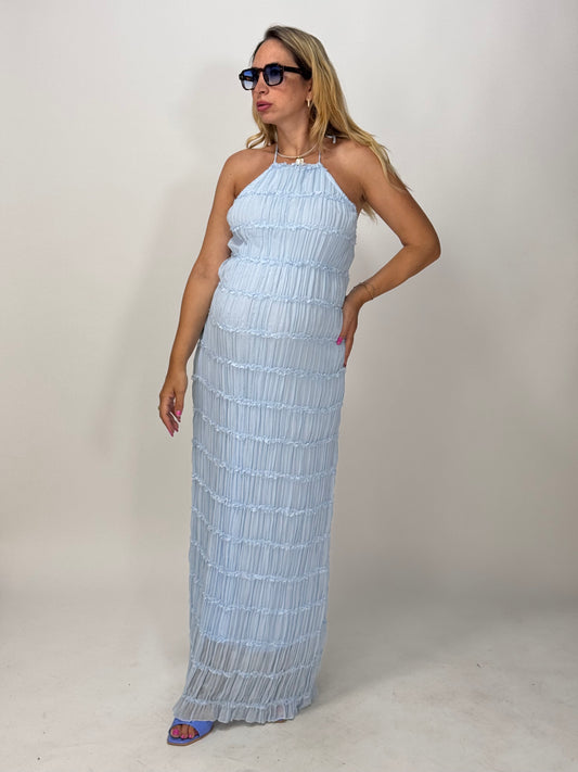 VESTITO FABIOLA AZZURRO