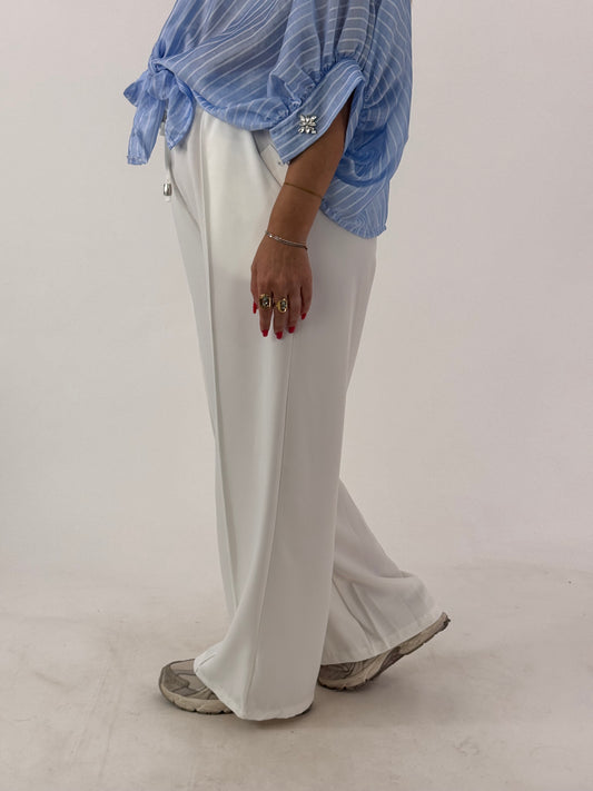 PANTALONE MARINA 2.0 BIANCO