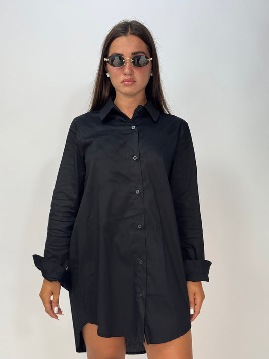 MAXI CAMICIONE NERO