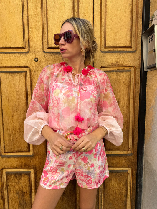 COORDINATO FLORIS ROSA