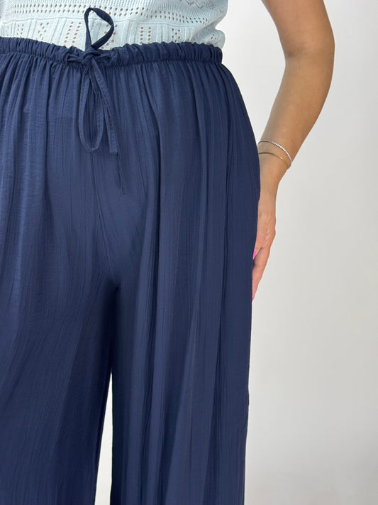 PANTALONE ORNELLA BLU