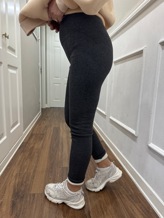 LEGGINGS FRANCOISE GRIGIO SCURO