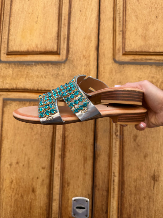 SANDALI HER BLUE