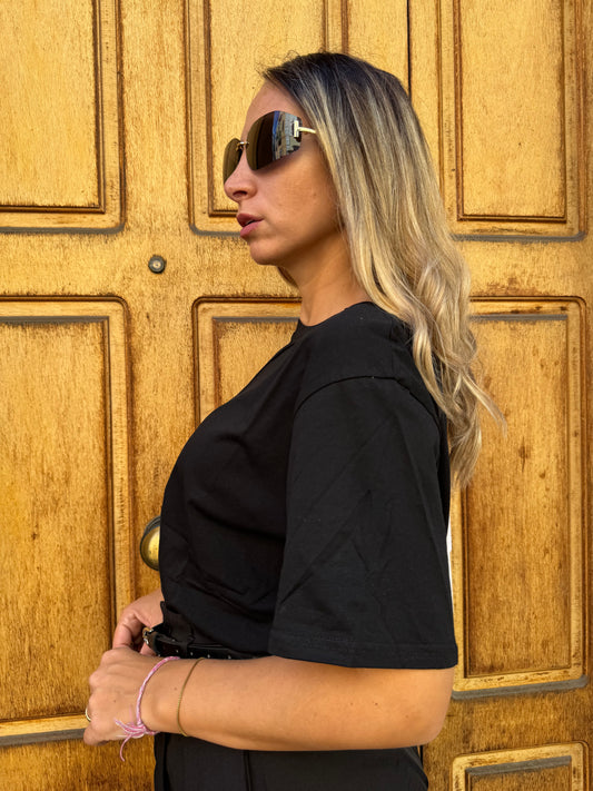 T-SHIRT BASIC NERO