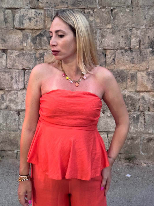 COORDINATO IDAL ARANCIO