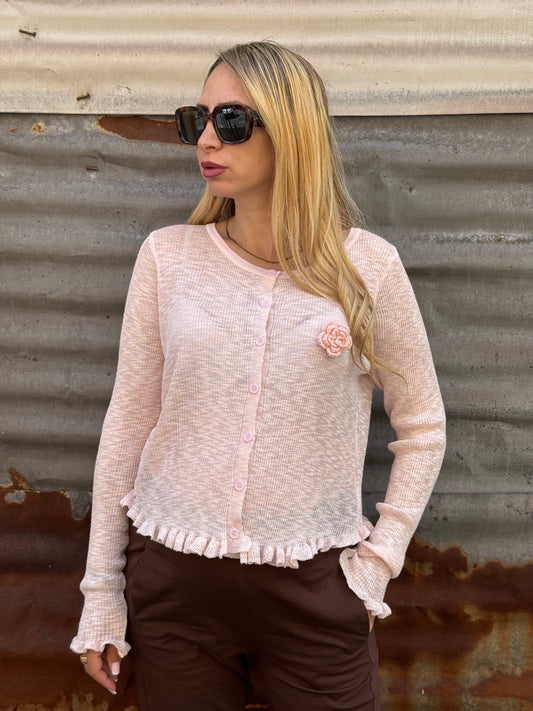 CARDIGAN SPILLA FIORE