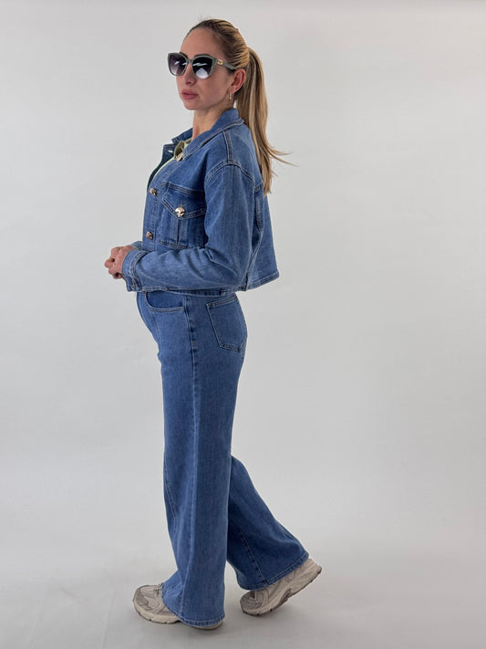 COORDINATO IN DENIM ENJOY